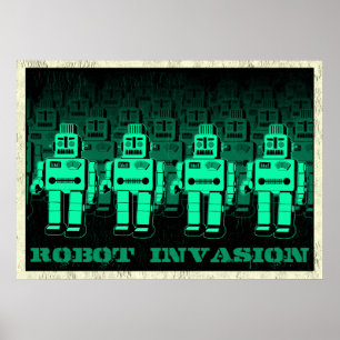  robotinvasie poster