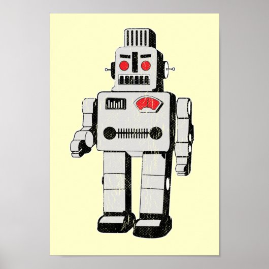 robotinvasie poster (Voorkant)