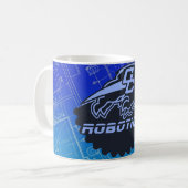 Robotique de couleur chamois 11oz. Tasse (Devant gauche)