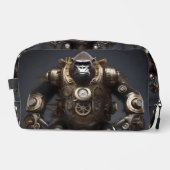 Robotique Steampunked Gorilla, Sac de toilette (Recto)