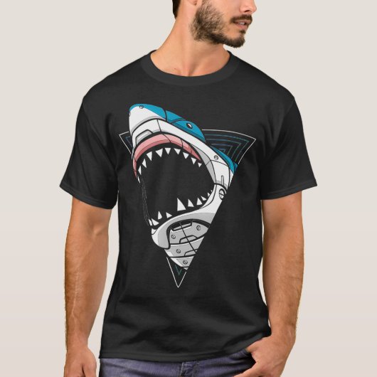 Robotisch T-shirt (Voorkant)