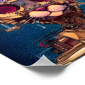 Robotische kat poster (Hoek)