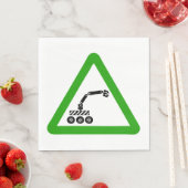 Robotmachine met uitschuifbare wapenmerken servet (Insitu)