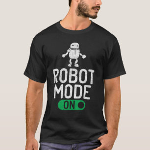 Robotmodus op robotica t-shirt