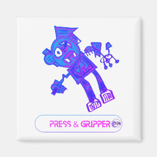 Robotpers & grijpermagneet magneet
