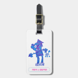 Robotpers & Gripper Bagagelabel