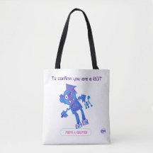 Robotpers & Gripper Canvas tas