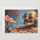 robotpizza kaart (Voorkant)