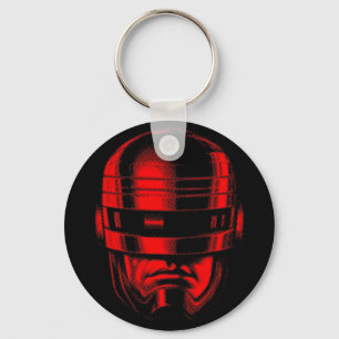 Robotpolitiehelm Sleutelhanger