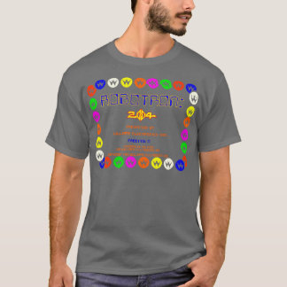 Robotron 2084 retro arcade spel fan ontwerp t-shirt