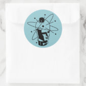 Robotron vacuümbuizen Sticker (Tas)