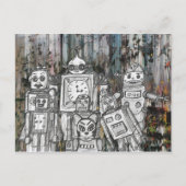 Robots 11 briefkaart (Voorkant)
