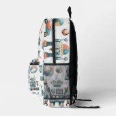 Robots Bedrukte Rugzak (Rechts)