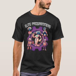 Robots - Elite Programmers - Mechanische ingenieur T-shirt