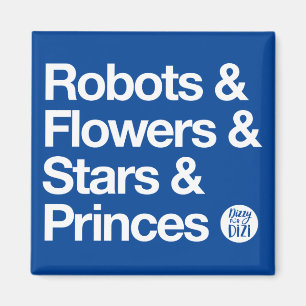 Robots en Blue Magnet Magneet