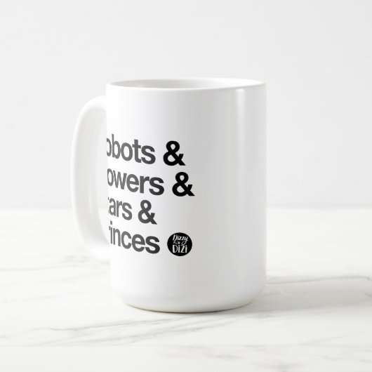 Robots et Mug (Devant gauche)