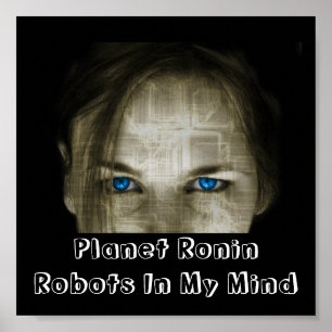 Robots in mijn geest poster