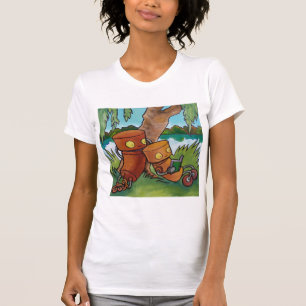 Robots lezen t-shirt