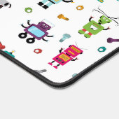 Robots multicolores mignons Motif robotique pour e (Coin)