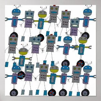 Robots, Robots, Robots. Poster
