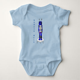 "Robots Rule" Baby Jersey Bodysuit