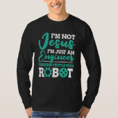 Robots Sarcastic Ai Artificial Intelligence Robo T-shirt (Voorkant)