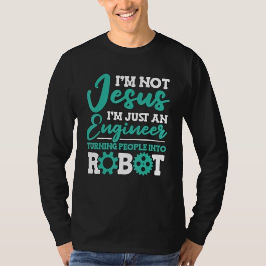 Robots Sarcastic   Ai Artificial Intelligence Robo T-shirt (Voorkant)