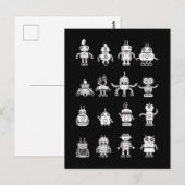 Robots Science Robot Technology Briefkaart (Voorkant / Achterkant)