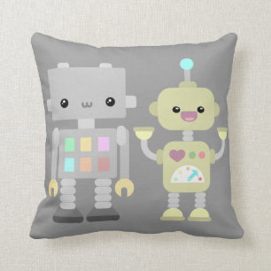 Robots spelen kussen
