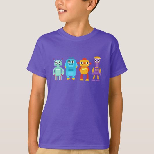 Robots T-shirt (Voorkant)