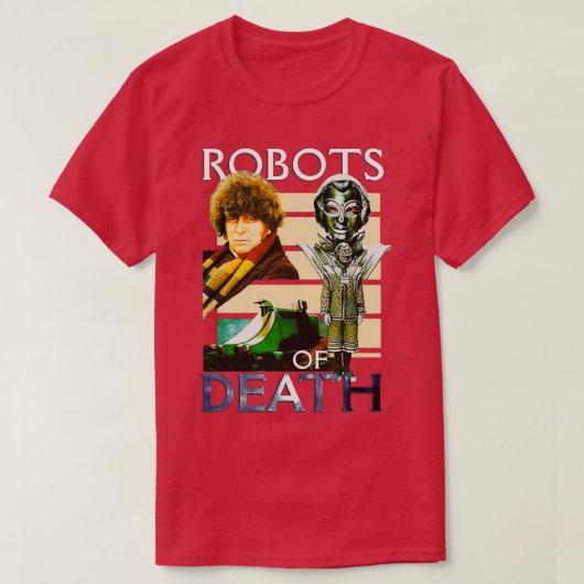 Robots van de Dood T-shirt (Design voorkant)