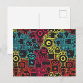 Robots wind briefkaart (Voorkant / Achterkant)