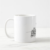 Robots zijn Geweldige! Koffiemok (Links)