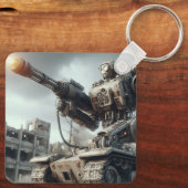 robottank sleutelhanger (Achterkant)