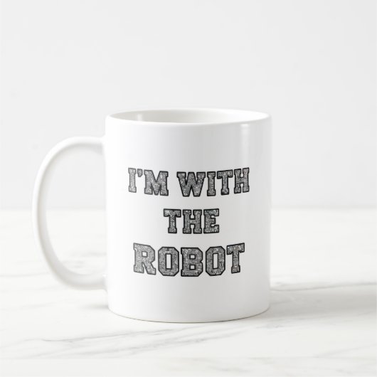 Robottekst Koffiemok (Links)