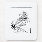 Robotter Mousepad Muismat (Voorkant)
