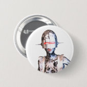 robotwerkster ronde button 5,7 cm (Voorkant /achterkant)