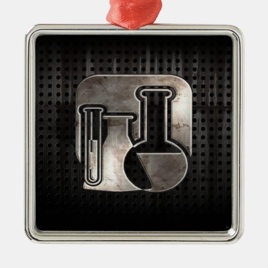 Robuged Chemistry Metalen Ornament (Voorkant)