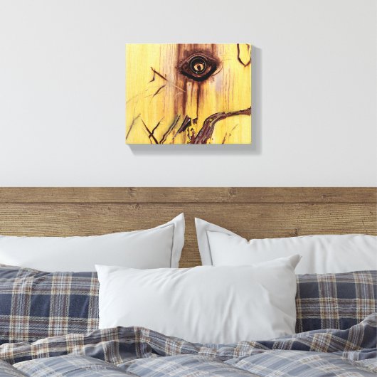 Robuust Abstracte kunst - Koel unieke speelruimte Canvas Afdruk (Insitu (Slaapkamer))