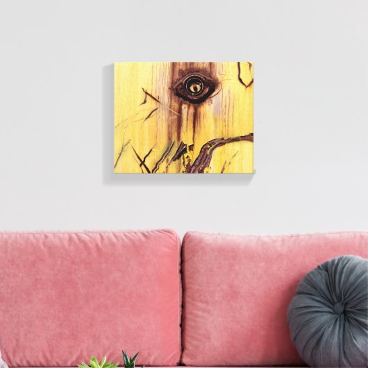 Robuust Abstracte kunst - Koel unieke speelruimte Canvas Afdruk (Insitu (Woonkamer))