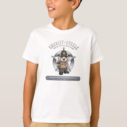 Robuust als Steele (Sheriff Steele) T-shirt (Voorkant)