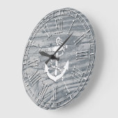 Robuust anker uw kleurafwerking grote klok (Hoek)