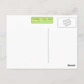 Robuust Barn-Briefkaart Briefkaart (Achterkant)