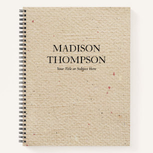 Robuust  beige papier Modern & Old Fashioned Notitieboek