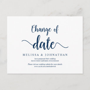 Robuust Boerderij, verandering van datum, marinebl Briefkaart