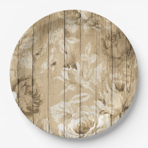 Robuust Bord van plantgoed, geverfd hout
