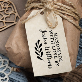 Robuust botanisch, persoonlijk vervaardigd met lie 	rubberstempel