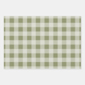 Robuust buffel - Eenvoudig grijs groen goud Inpakpapier Vel (Voorkant)