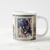 Robuust Camouflage 3 Fijne Vaderdag Extra Grote Beker (Rechts)