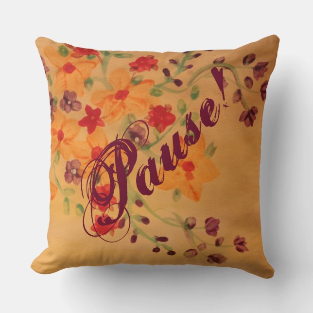 Robuust — Charm — Floral Pillow Kussen (Voorkant)